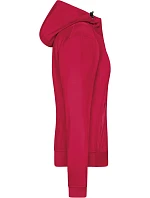 JN Dámská 2vrstvá softshellová bunda s kapucí 02. red/black model 22530545 - Daiber JN Dámská 2vrstvá softshellová bunda s kapucí 02. red/black model 22530545 - Daiber