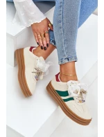 Dámské Tenisky S Béžové model 21682934 - Boto Dámské Tenisky S Béžové model 21682934 - Boto