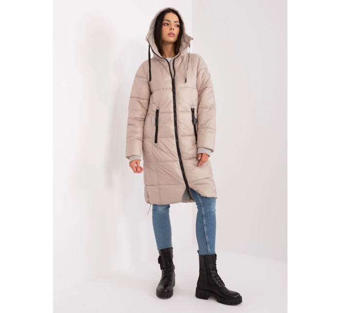 Kabát D50048X44518B3 béžový