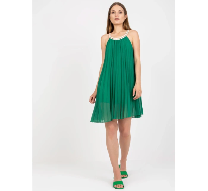 Šaty DHJ SK 0010.35 tmavě zelená