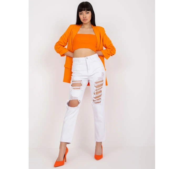 Kalhoty EM SP jeans model 17265479 bílá - FPrice