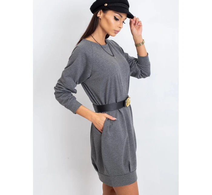 Šaty RV TU 5184.93P tmavě šedá