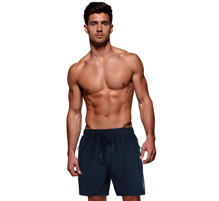 Pánské tmavě modré šortky FashionStreet SX2528