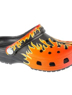 Žabky Crocs Classic Flames Clog Jr 210993-0C4