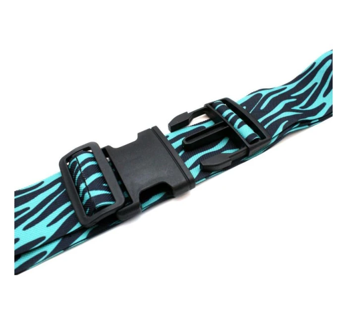 180x5CM PROWORLD ZEBRA MODRÝ UNIVERZÁLNÍ PÁS BEZPEČNOSTNÍHO KABELU