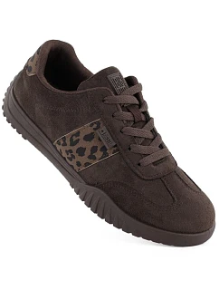 Dámské semišové hnědé sportovní polobotky model 22068765 - Big Star