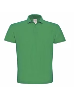 B&C ID.001 Piqué polo 01.ID01 kelly green