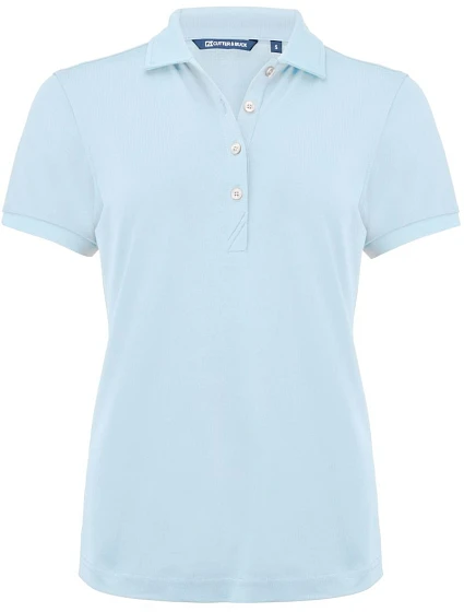 Cutter & Buck Virtue Polo Solid Women Dámské funkční polo 68.4435 heaven blue Cutter & Buck Virtue Polo Solid Women Dámské funkční polo 68.4435 heaven blue
