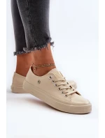 Klasické Dámské Tenisky Big Star NN274286 Bežové Klasické Dámské Tenisky Big Star NN274286 Bežové