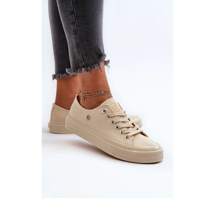 Klasické Dámské Tenisky Big Star NN274286 Bežové Klasické Dámské Tenisky Big Star NN274286 Bežové