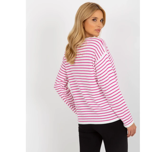 Dámský svetr LC SW 6006 .22 světle fialová - FPrice