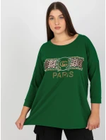 Halenka VI BZ 2901.49P tmavě zelená Halenka VI BZ 2901.49P tmavě zelená