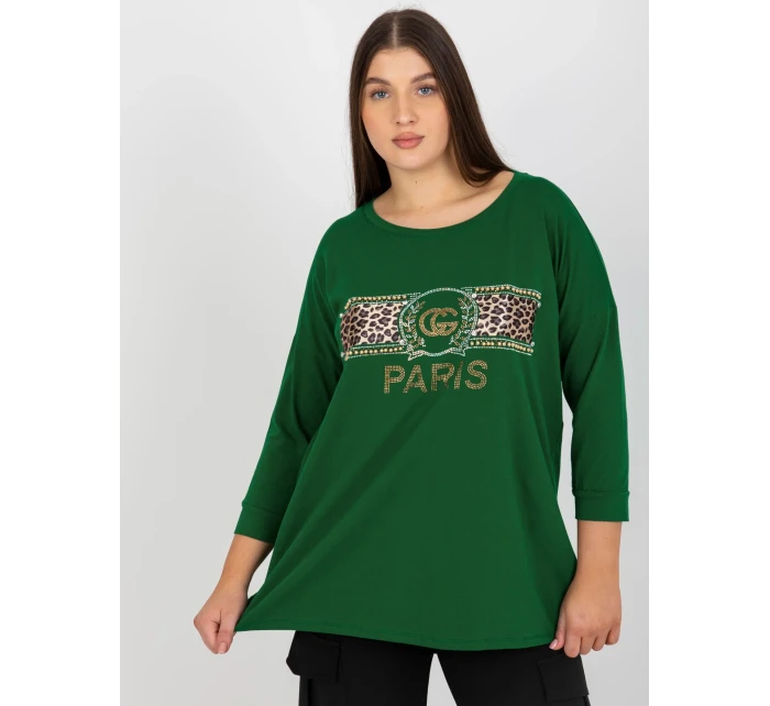 Halenka VI BZ 2901.49P tmavě zelená Halenka VI BZ 2901.49P tmavě zelená