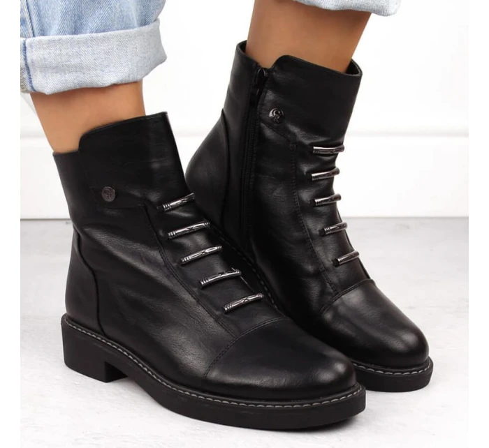 Zateplené boty W model 21305013 - JEZZI Zateplené boty W model 21305013 - JEZZI