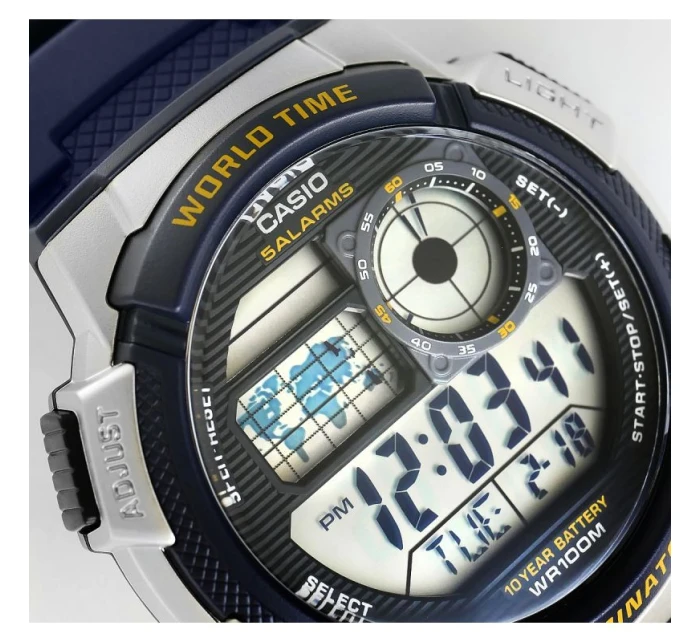 Pánské hodinky CASIO AE-1000W-2AVDF + krabice Pánské hodinky CASIO AE-1000W-2AVDF + krabice