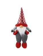 VÁNOČNÍ TRPASLÍK SEDÍCÍ 92CM