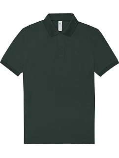 B&C My Polo 210 Piqué polo z těžké bavlny 01.U426 dark forest