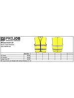 Vest Bezpečnostní vesta 64. model 22463476 - ProJob