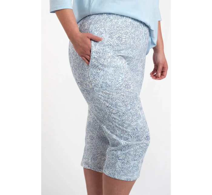 Italská móda Salli r.3/4 sp.3/4 barva:modrá/tisk Italská móda Salli r.3/4 sp.3/4 barva:modrá/tisk