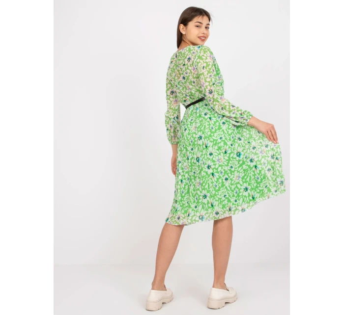 Šaty DHJ SK 10536A 1.80 světle zelená