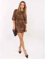 Sukienka MI SK model 21757284 brązowy - FPrice