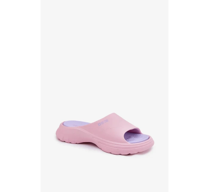 Dámské pěnové pantofle Big Star – růžové