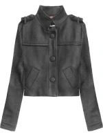 Dámská krátká bunda se stojáčkem 1096 - LJR Dámská krátká bunda se stojáčkem 1096 - LJR