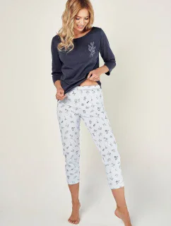 Dámské pyžamo Magnolia model 18689738 3/4 SXL Z24 - Taro