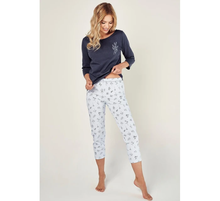 Dámské pyžamo Magnolia model 18689738 3/4 SXL Z24 - Taro