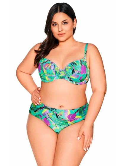 Měkká dámská plavková podprsenka soft SK 211 model 20826404 Green Maxi - Ava