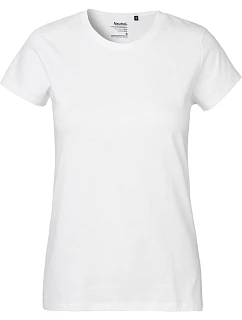 Neutral O 80001 Dámské tričko z těžké bio bavlny 77.8001 white