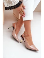 Lakované Lodičky S  Béžové model 21679357 - Boto
