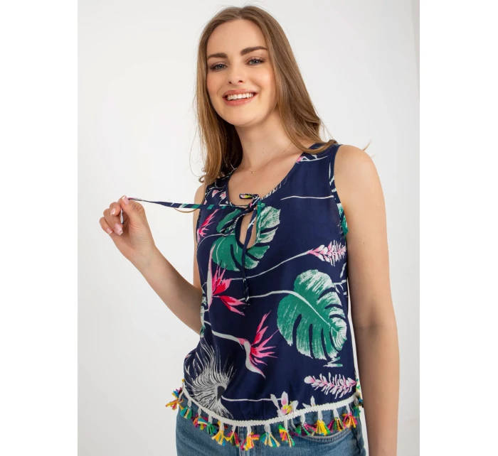 Halenka AT BZ 2401C.19 tmavě modrá