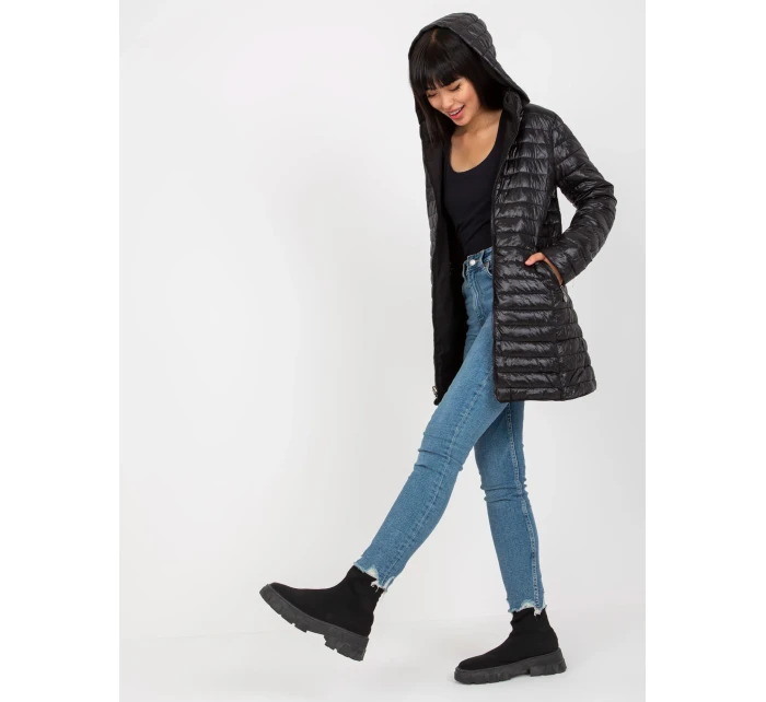 Dámský kabát NM KR P22 6206 1.70P černý