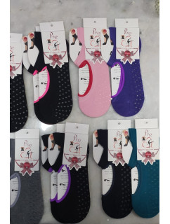 Dámské ponožky na pilates 11703 MIX