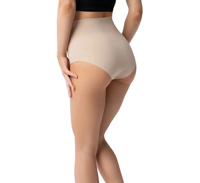 Dámské kalhotky Amber maxi high beige - JULIMEX