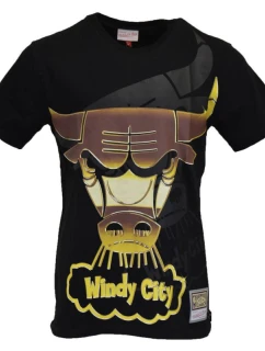 Tričko Mitchell & Ness NBA Big Face 4.0 NBA Chicago Bulls