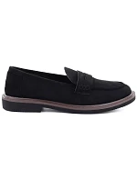 Dámské polobotky Lordsy, černé, ze semiše, Vinceza 62335 Dámské polobotky Lordsy, černé, ze semiše, Vinceza 62335