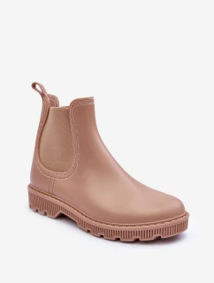 Dámské matné gumáky Bežové Helinca