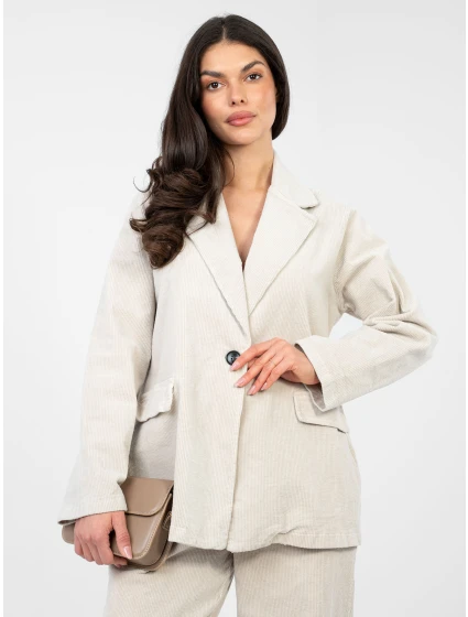 Blejzr IT MA FL9958.90 světle béžový Blejzr IT MA FL9958.90 světle béžový