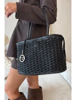 Dámská kabelka typu shopper Nobo – černá