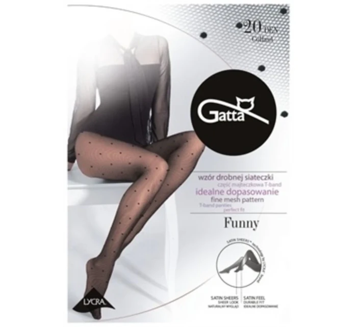 FUNNY - 05  Dámské punčochové kalhoty LYCRA - GATTA