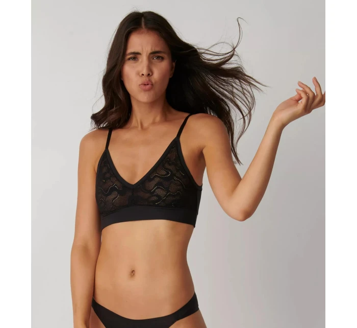 Dámská podprsenka Sloggi GO Allround Lace Bralette černá Dámská podprsenka Sloggi GO Allround Lace Bralette černá