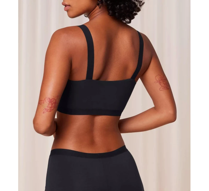 Dámská podprsenka Smart Natural Bralette - BLACK - černá 0004 - TRIUMPH