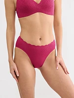 Kalhotky ZERO Feel Bliss High leg - Berry - SLOGGI