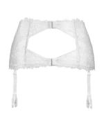 Dámský podvazkový pás 053/3 Carmela white - MAT Dámský podvazkový pás 053/3 Carmela white - MAT