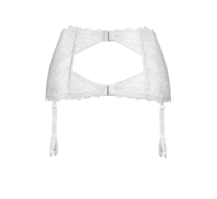 Dámský podvazkový pás 053/3 Carmela white - MAT Dámský podvazkový pás 053/3 Carmela white - MAT