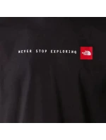 THE NORTH FACE SS Never Stop Exploring Tee M - tnf black THE NORTH FACE SS Never Stop Exploring Tee M - tnf black