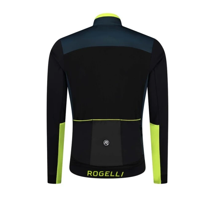 Rogelli zimní bunda CADENCE modro-černá-fluor XL