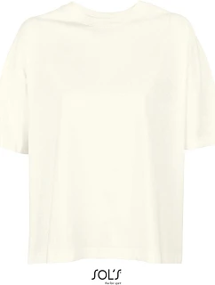 SOL'S Boxy Women Dámské oversize tričko 25.3807 off white